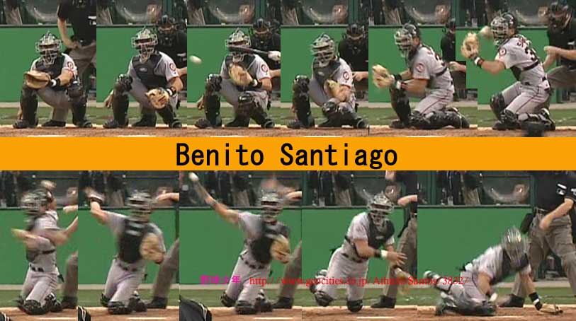 Is former MLB catcher Benito Santiago the best ever at throwing